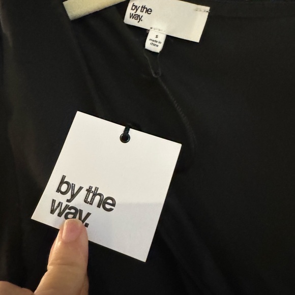 By The Way Hayley Two Tone Wrap - Picture 4 of 5